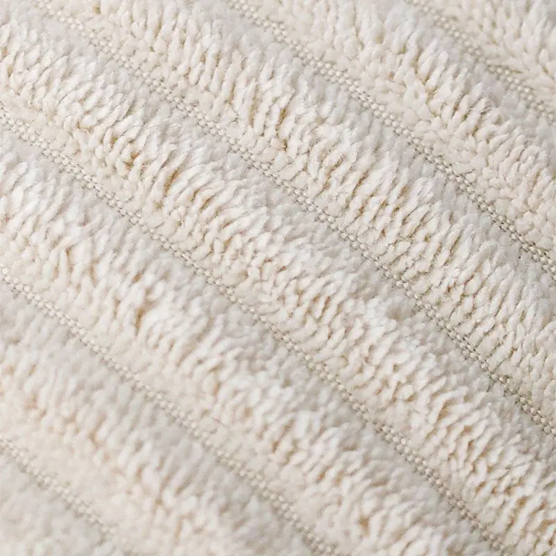 Kuschelkissenbezug 50 × 50 cm mit feiner Rippenstruktur – Bild 6